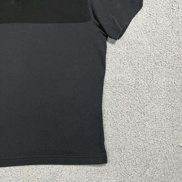 Nike Polo Shirt Mens Medium Gray Tennis Court Vintage Retro Agassi - Picture 8 of 15